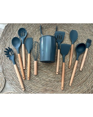 4617 Gris Set Utencilios Elite