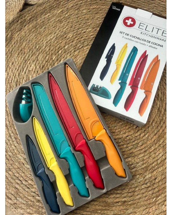 4618 Multicolor Set Cuchillos Elite