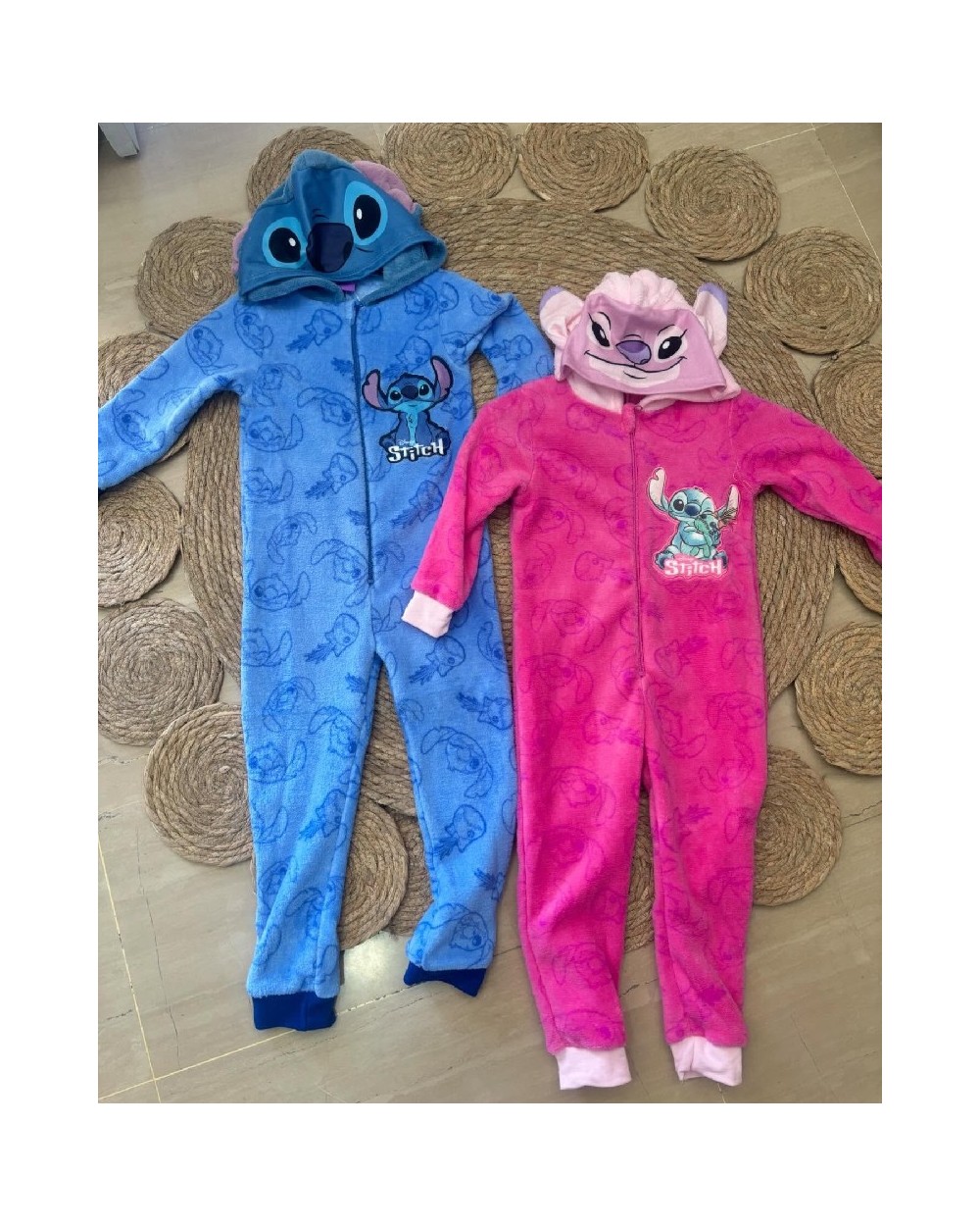 4691 Azul Pijama Stich Gorro