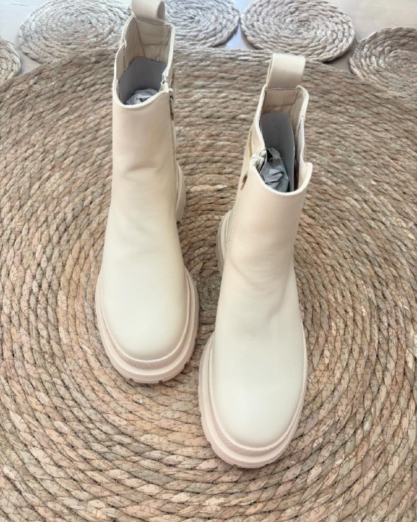 4705 Beige Botin Feebit