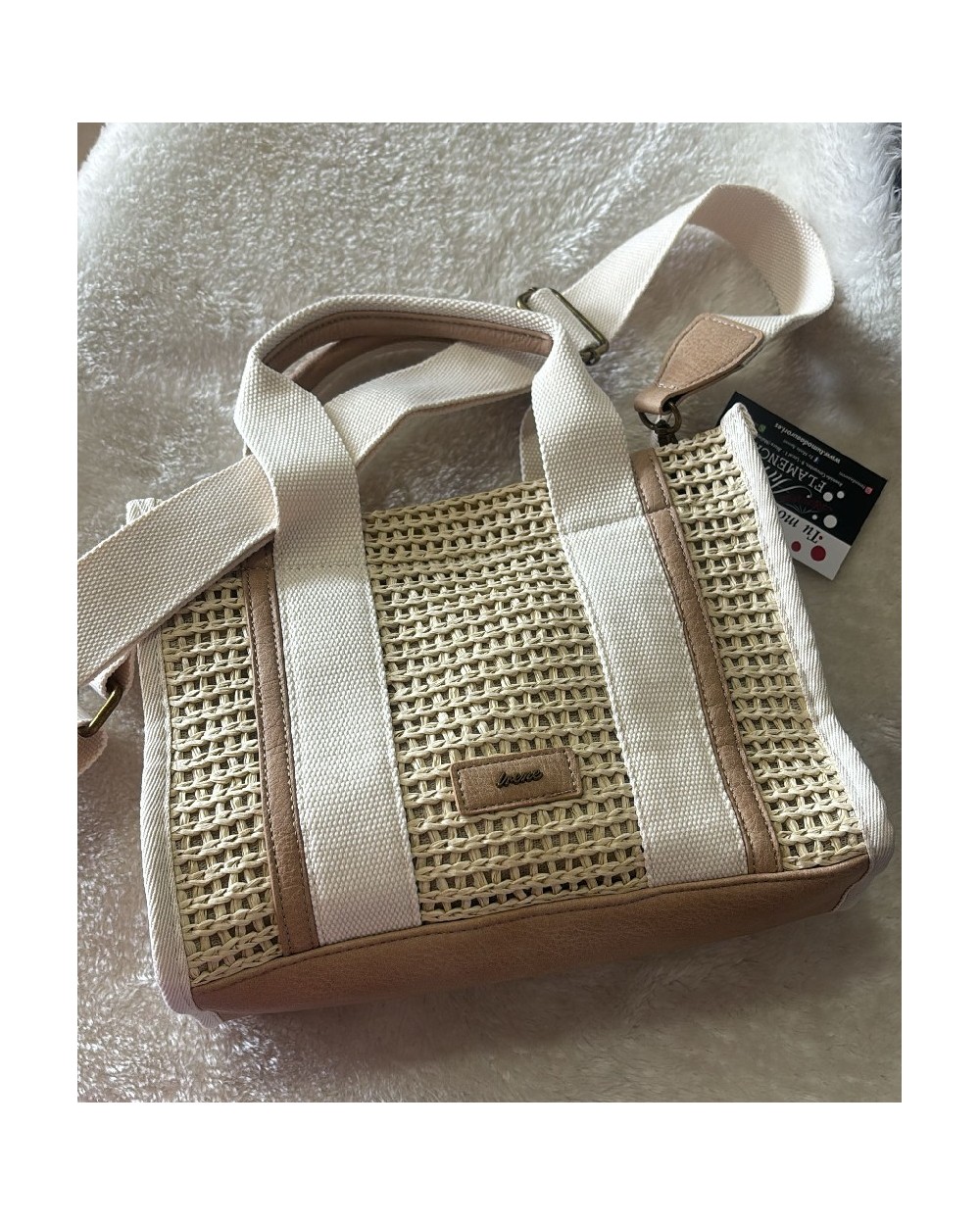 4926 Beige Bolso Irene Bag