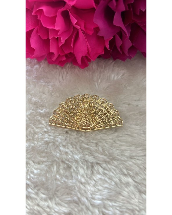 4970 Dorado Broche Rocio Abanico