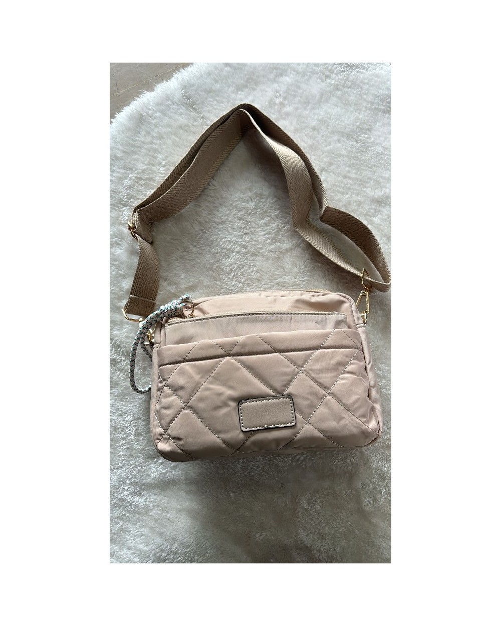 5015 Beige Bolso Imperio