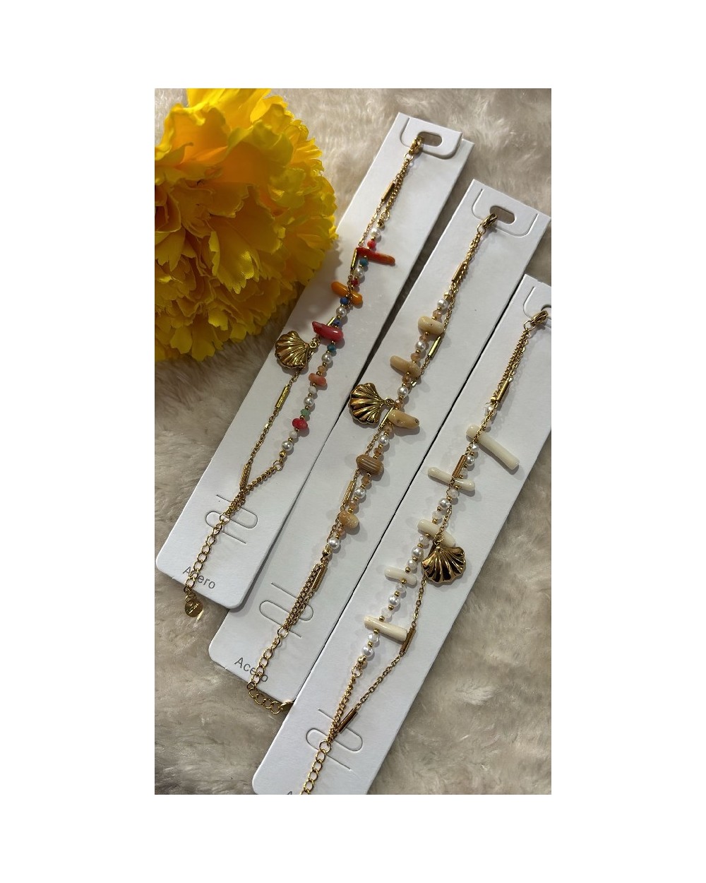 5031 Blanco Pulsera Peregrina