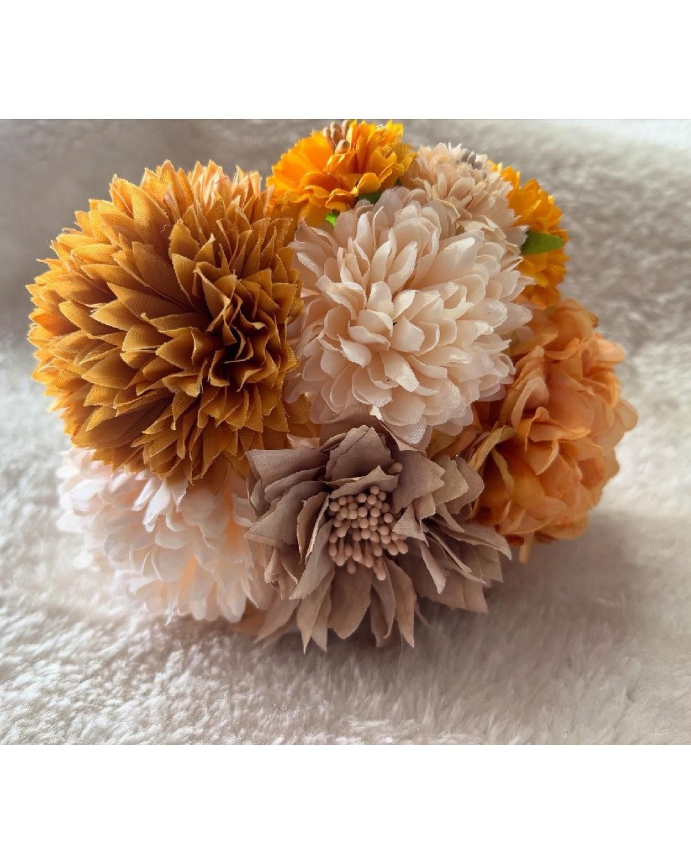 5058 Albero Ramillete tonos mostaza