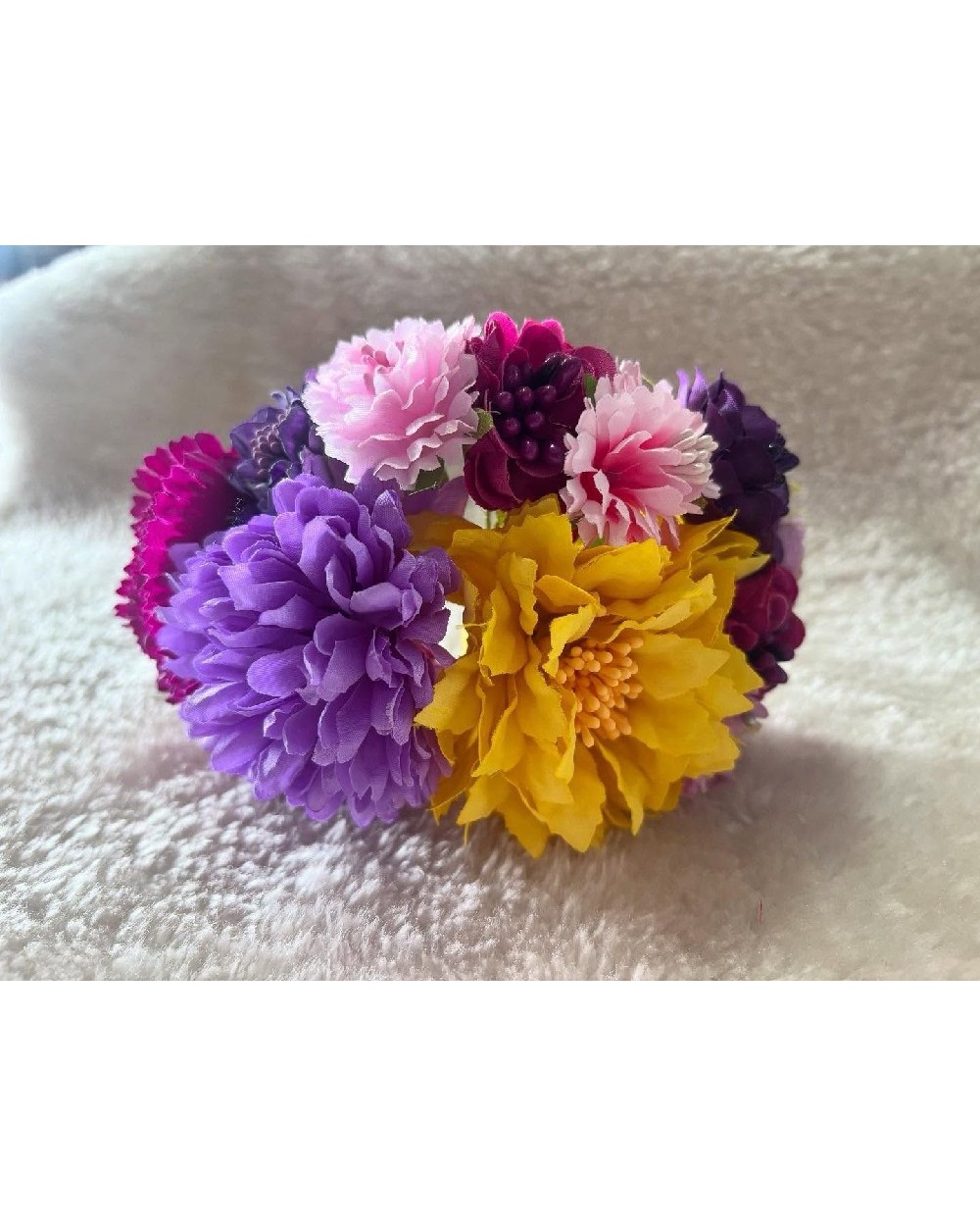 5060 Malva Ramillete tonos malva, rosas y amarillo