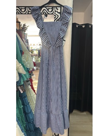 5088 Azul Vestido Boco