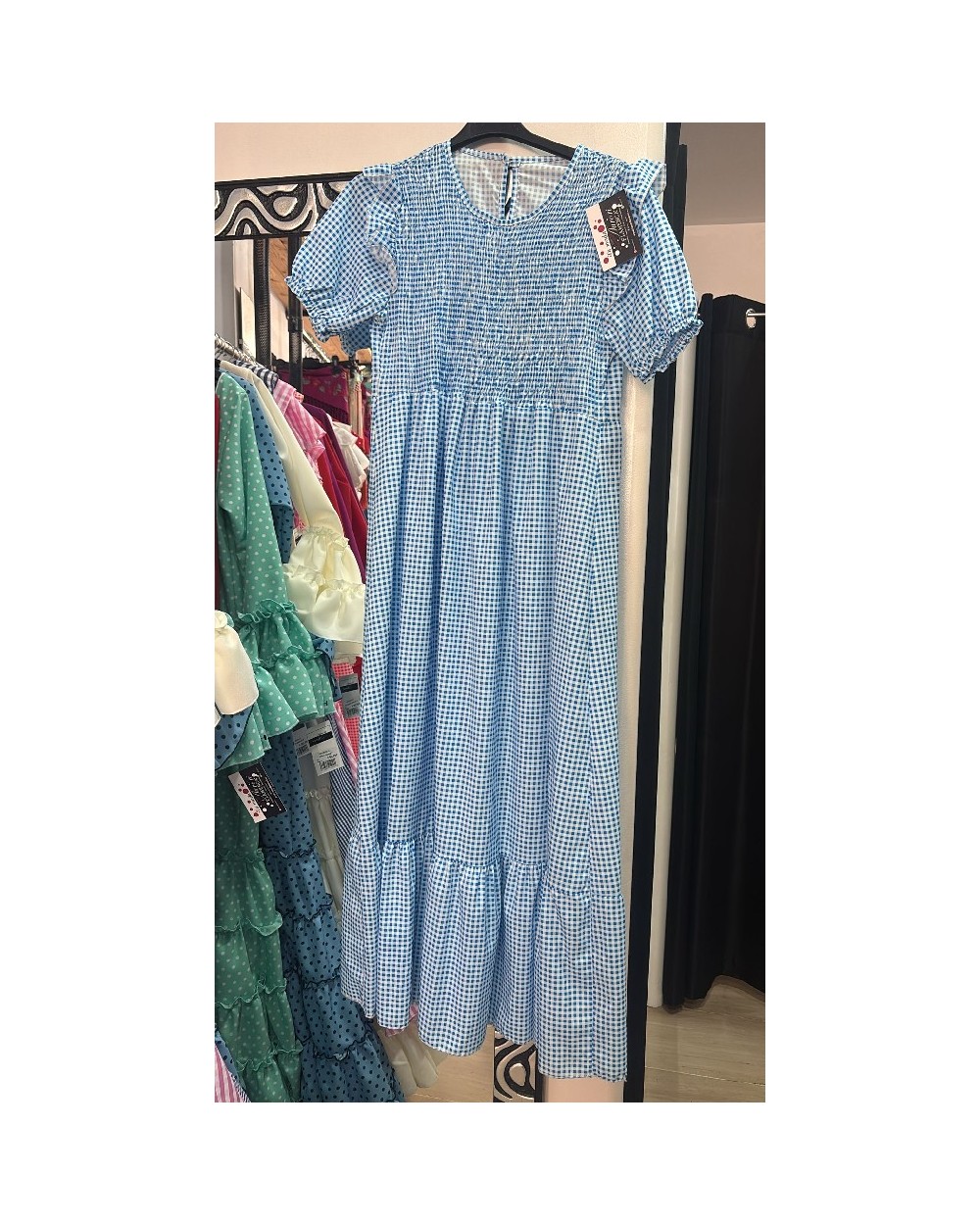 5091 Azul Vestido Sofia