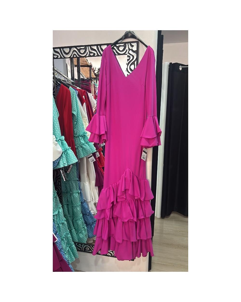 5100 R. Fucsia V.Parrica Flamenca