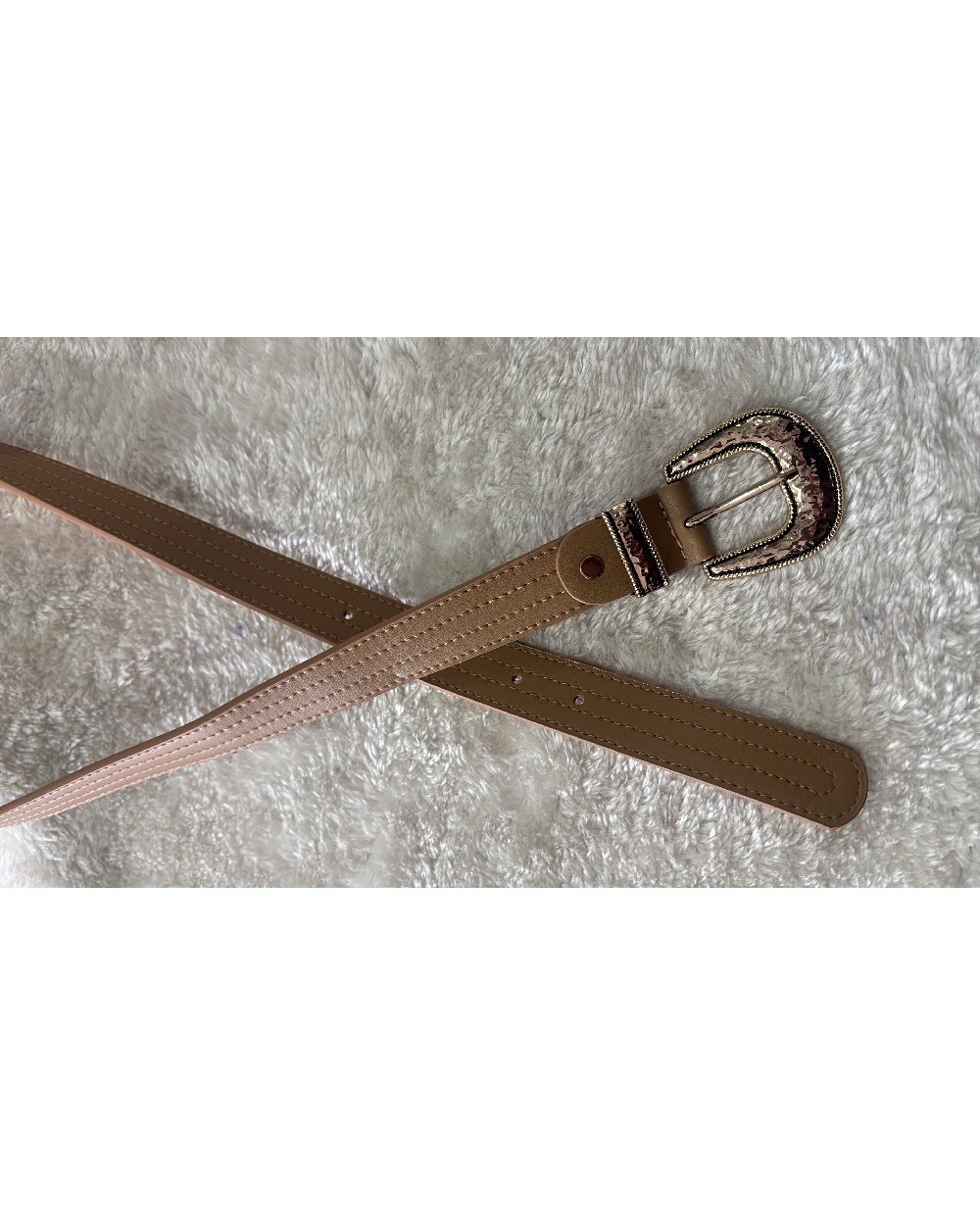 5141 Camel Cinturón Pele