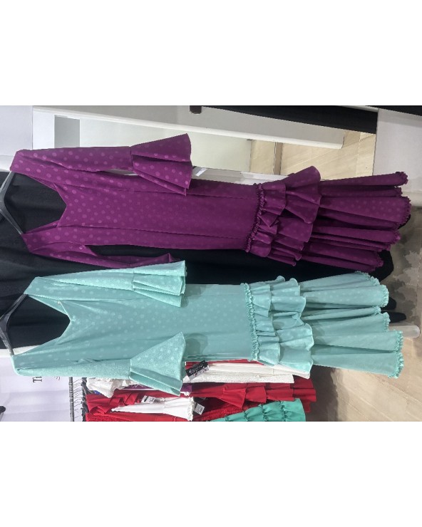 5155 Buganvilla Vestido Cantarote Flamenco