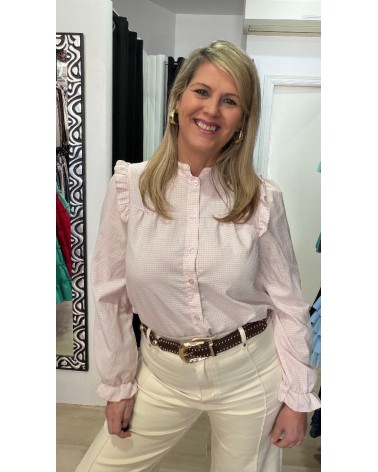 5165 Rosa Bebé Camisa Bebe