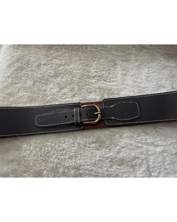 5203  Chocolate Fajin liso hebilla LC613221