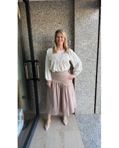 5215 Beige Blusa Michaella