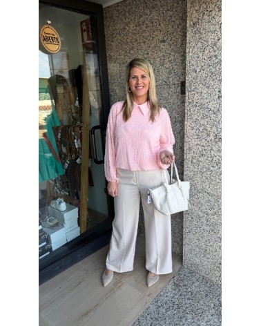 5217 Rosa Blusa relieve