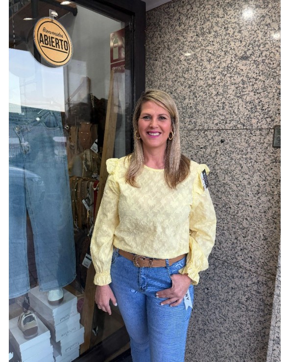 5223 Amarillo Blusa Sense