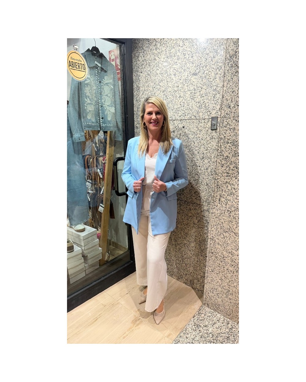 5235 Celeste Americana Cruzada