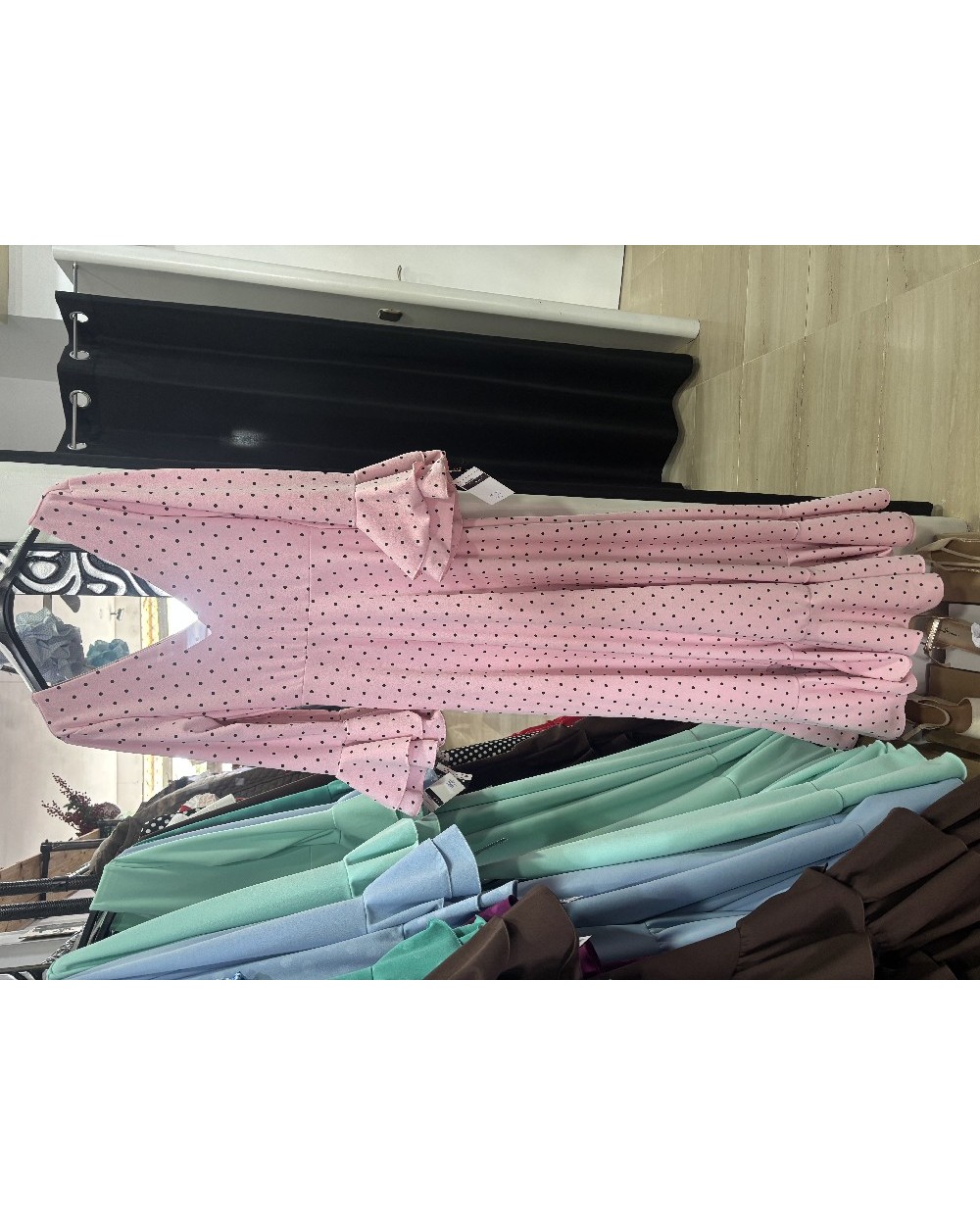 5240 Rosa Vestido Carmelo Flamenca