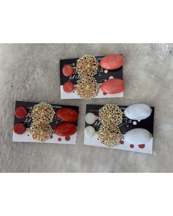 5255 Blanco Pendientes Toronto