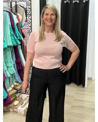 5289 Rosa Jersey Ecru hilo