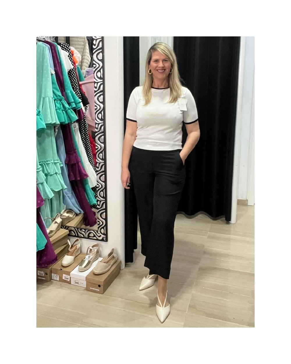 5295 Negro Pantalon Moura