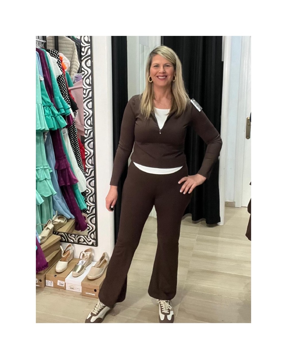 5301  Chocolate Conjunto Miss Kimery