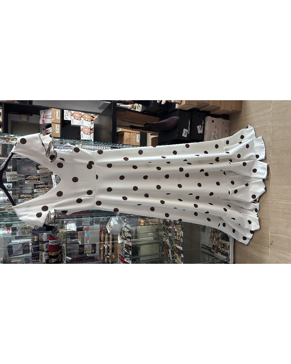 5317 Blanco Vestido Bellota Flamenco