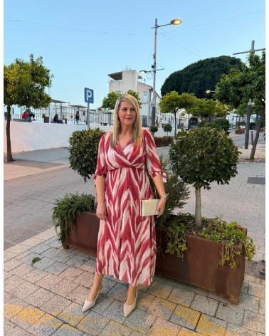 5331 Burdeo Vestido Pintir