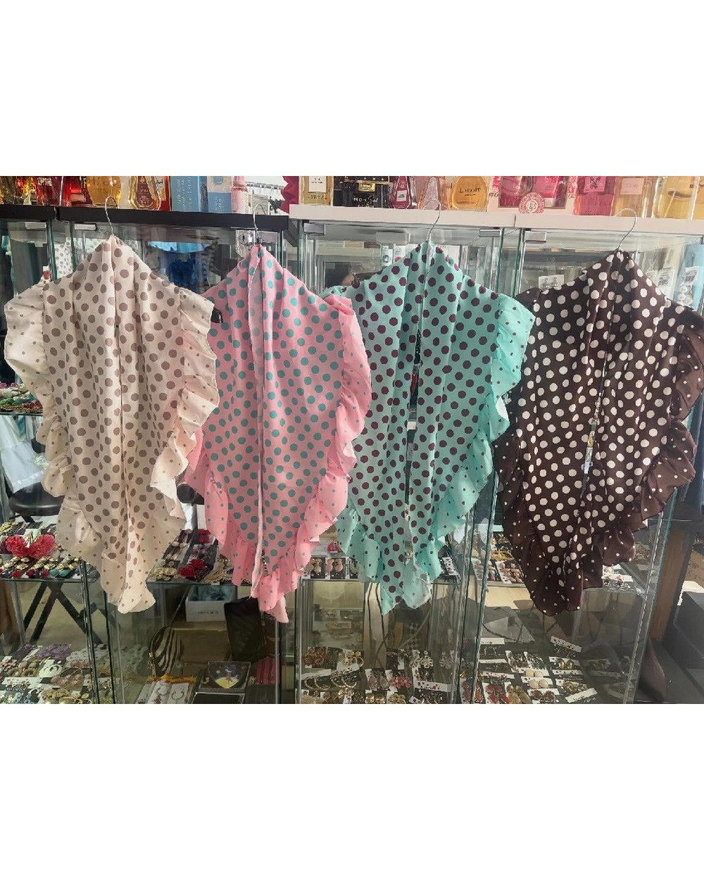 5339 Rosa Bebé Piquillo Lunares