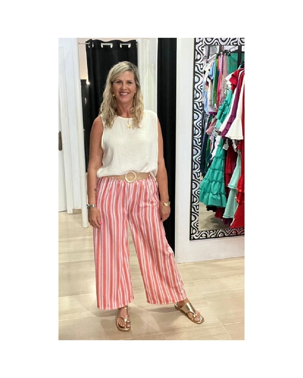 5389 Beige Chaleco 79235