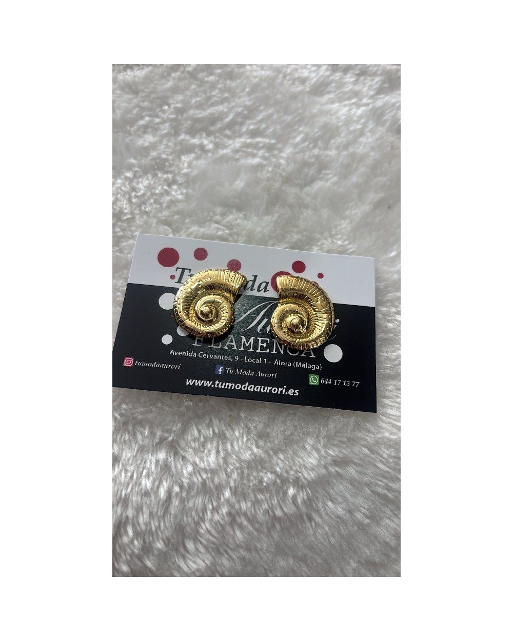 5404 Dorado Pendientes 88601
