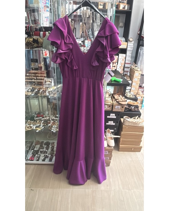 5406 Buganvilla Vestido Anastasha Flamenca
