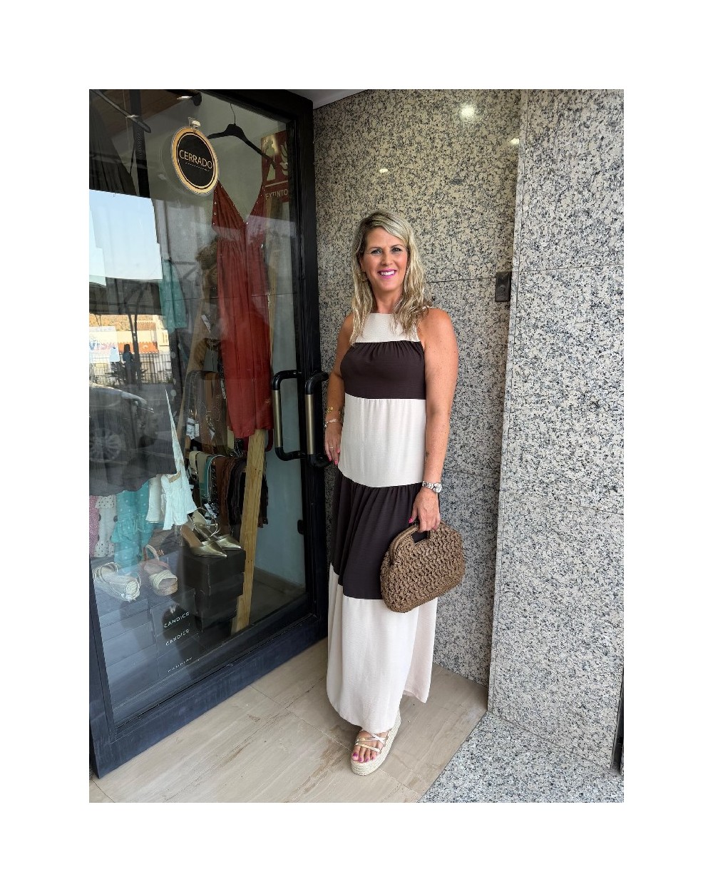 5417  Chocolate Vestido 59110