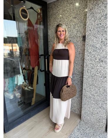 5417  Chocolate Vestido 59110