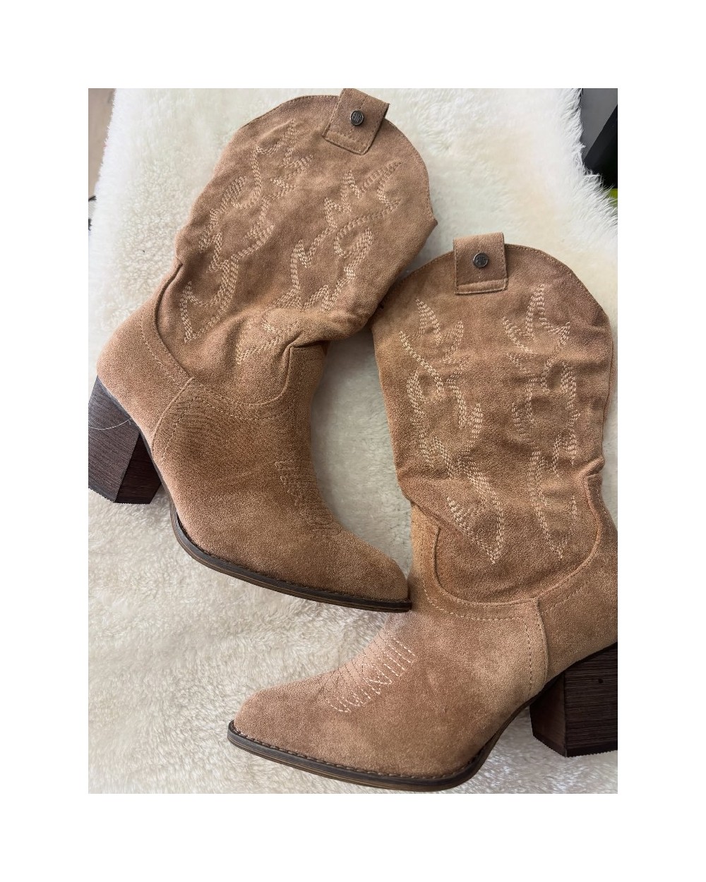 5436 Beige Botas 2A1401