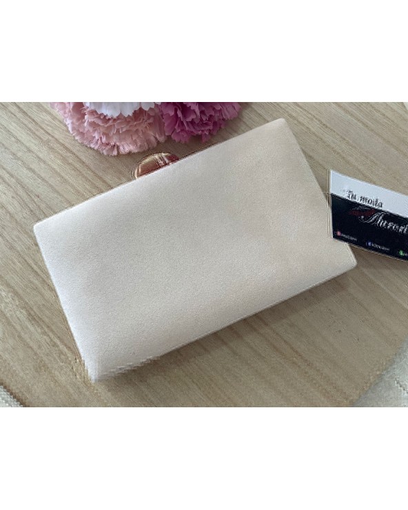 686 Beige Bolso Clutch