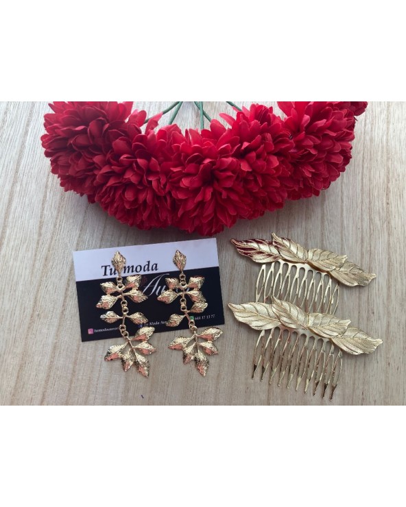 748 Dorado Pendientes Rama