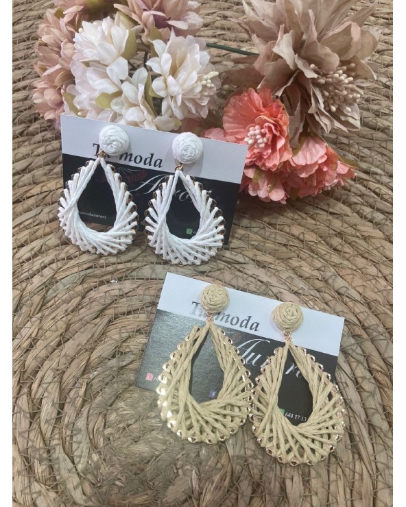 936 Beige Pendientes Jewelr